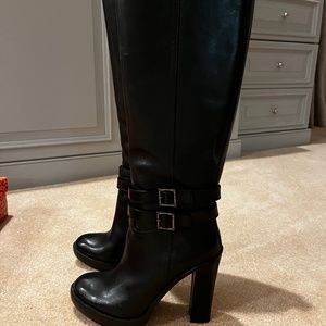 Tory Burch Black Heeled Boots